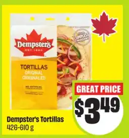 FreshCo Dempster's Tortillas 426-610 g offer