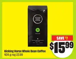 FreshCo Kicking Horse Whole Bean Coffee 454 g offer