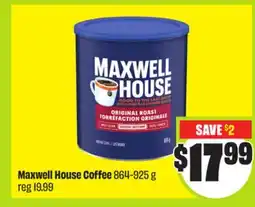 FreshCo Maxwell House Coffee 864-925 g offer