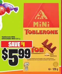 FreshCo Toblerone Milk Chocolate Mini 120 g offer