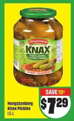 FreshCo Hengstenberg Knax Pickles 1.5 L offer