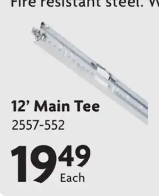 Home Hardware Suspended Ceiling Grid offer