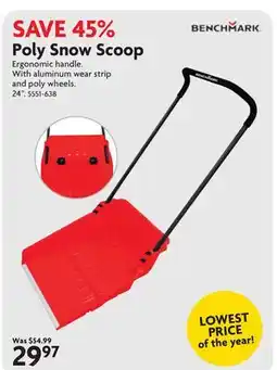 Home Hardware Poly Snow Scoop offer