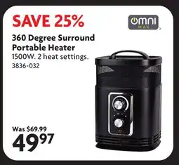 Home Hardware 360 Degree Surround Portable Heater offer