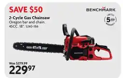 Home Hardware 2-Cycle Gas Chainsaw offer