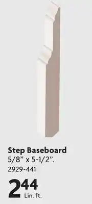 Home Hardware Step Baseboard offer