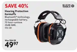 Home Hardware Hearing Protection Earmuffs offer