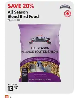 Home Hardware All Season Blend Bird Food offer