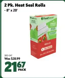 Home Hardware 2 Pk. Heat Seal Rolls offer