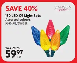 Home Hardware 150 LED C9 Light Sets offer