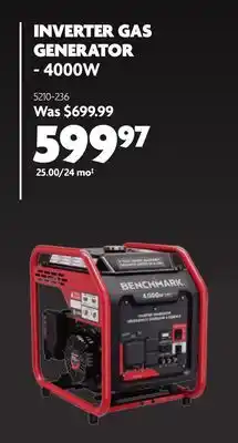 Home Hardware Inverter Gas Generator offer
