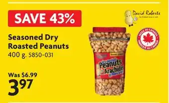 Home Hardware Seasoned Dry Roasted Peanuts offer