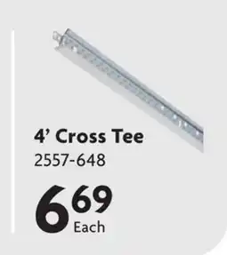 Home Hardware 4' Cross Tee offer