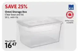 Home Hardware Omni Storage Box offer