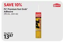 Home Hardware PL Premium Fast Grab Adhesive offer