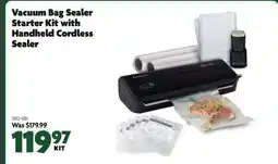 Home Hardware Vacuum Bag Sealer Starter Kit with Handheld Cordless Sealer offer
