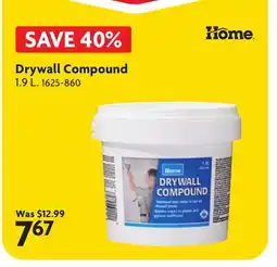 Home Hardware Drywall Compound offer