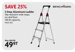 Home Hardware 3 Step Aluminum Ladder offer
