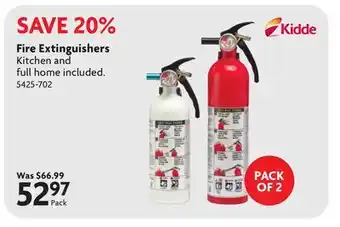 Home Hardware Fire Extinguishers offer