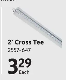 Home Hardware 2' Cross Tee offer