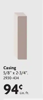 Home Hardware Casing offer