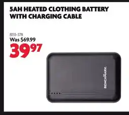 Home Hardware 5AH HEATED CLOTHING BATTERY WITH CHARGING CABLE offer