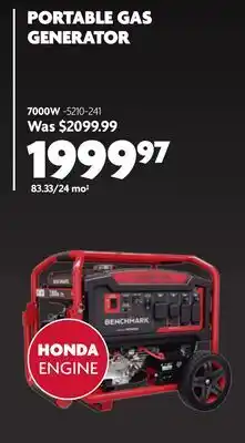 Home Hardware PORTABLE GAS GENERATOR offer