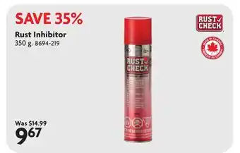 Home Hardware Rust Inhibitor offer