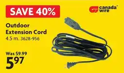 Home Hardware Outdoor Extension Cord offer