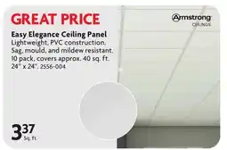 Home Hardware Easy Elegance Ceiling Panel offer