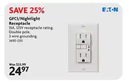 Home Hardware GFCI/Nightlight Receptacle offer