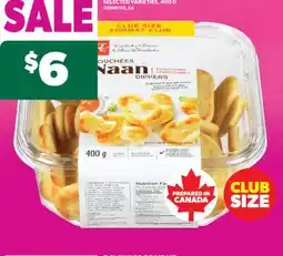Real Canadian Superstore PC NAAN DIPPERS, 400 G offer