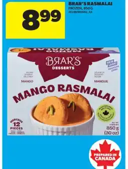 Real Canadian Superstore BRAR'S RASMALAI, 850 G offer