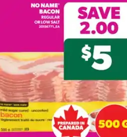 Real Canadian Superstore NO NAME BACON offer