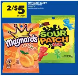 Real Canadian Superstore MAYNARDS CANDY, 150/154 G offer