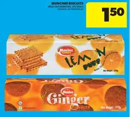 Real Canadian Superstore MUNCHEE BISCUITS, 170/200 G offer