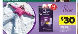Real Canadian Superstore POISE PADS CLUB PACK, 39-60'S offer