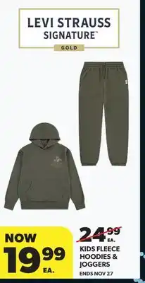 Real Canadian Superstore KIDS FLEECE HOODIES & JOGGERS offer