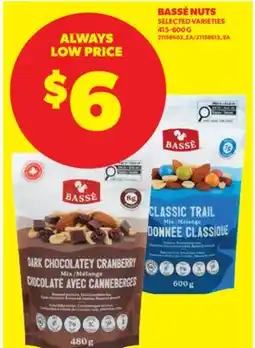 Real Canadian Superstore BASSÉ NUTS, 415-600 G offer