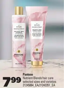 Real Canadian Superstore PANTENE NUTRIENT BLENDS HAIR CARE offer