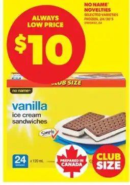 Real Canadian Superstore NO NAME NOVELTIES, 24/30'S offer