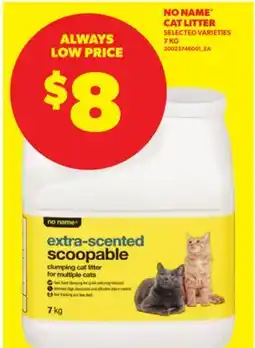 Real Canadian Superstore NO NAME CAT LITTER, 7 KG offer