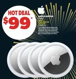 Real Canadian Superstore APPLE AIR TAG, 4 PACK offer