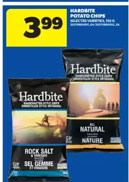 Real Canadian Superstore HARDBITE POTATO CHIPS, 150 G offer
