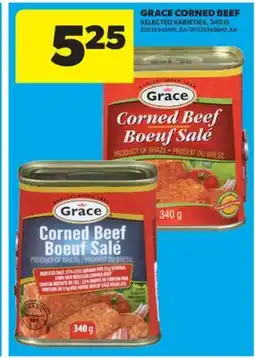 Real Canadian Superstore GRACE CORNED BEEF, 340 G offer