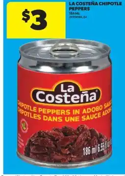 Real Canadian Superstore LA COSTEÑA CHIPOTLE PEPPERS, 186 ML offer
