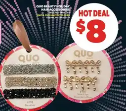 Real Canadian Superstore QUO BEAUTY HOLIDAY HAIR ACCESSORIES offer