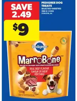 Real Canadian Superstore PEDIGREE DOG TREATS, 396 G-1.9 KG offer