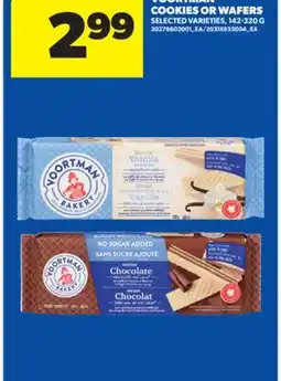 Real Canadian Superstore VOORTMAN COOKIES OR WAFERS, 142-320 G offer