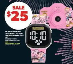 Real Canadian Superstore LICENSED WALKIE TALKIE GIFT SETS OR WATCH CAMERA GIFT SET offer